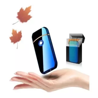 Acendedor Eletrônico USB Recarregável Portátil com Indicador de LED 6035