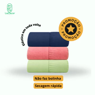 Lençol Avulso Solteiro Casal Queen Antialérgico Liso - Várias Cores promo de lançamento em Oferta na Shopee