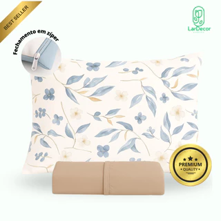 Jogo de Lençol de Cama Coleção Estampados Micropercal 400 Fios Fronha Em Zíper em Oferta na Shopee