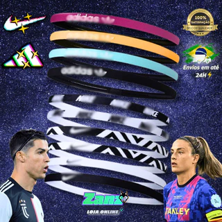 Faixa de cabeça esportiva profissional microfibra, anti suor, anti odor, secagem rapida
