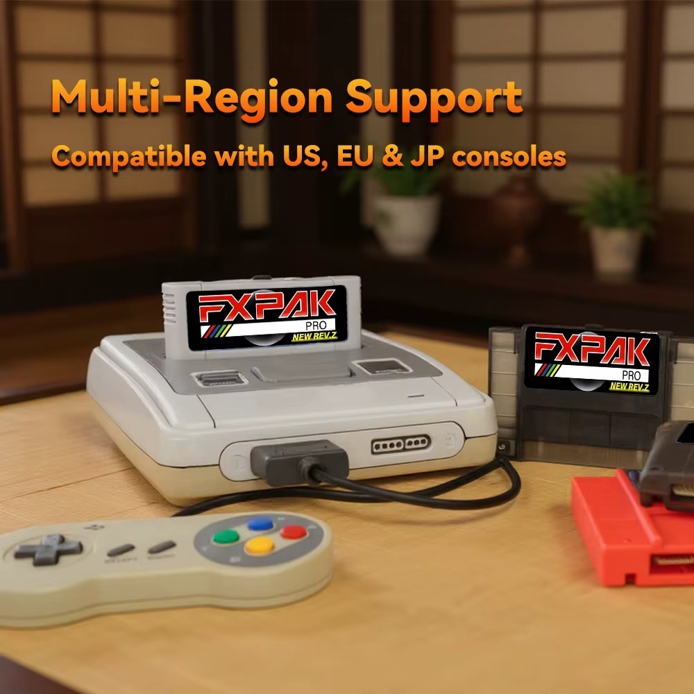 Cartucho FXPAK PRO Rev.Z 2025 para SNES - Chip Especial + 16GB | Shopee ...