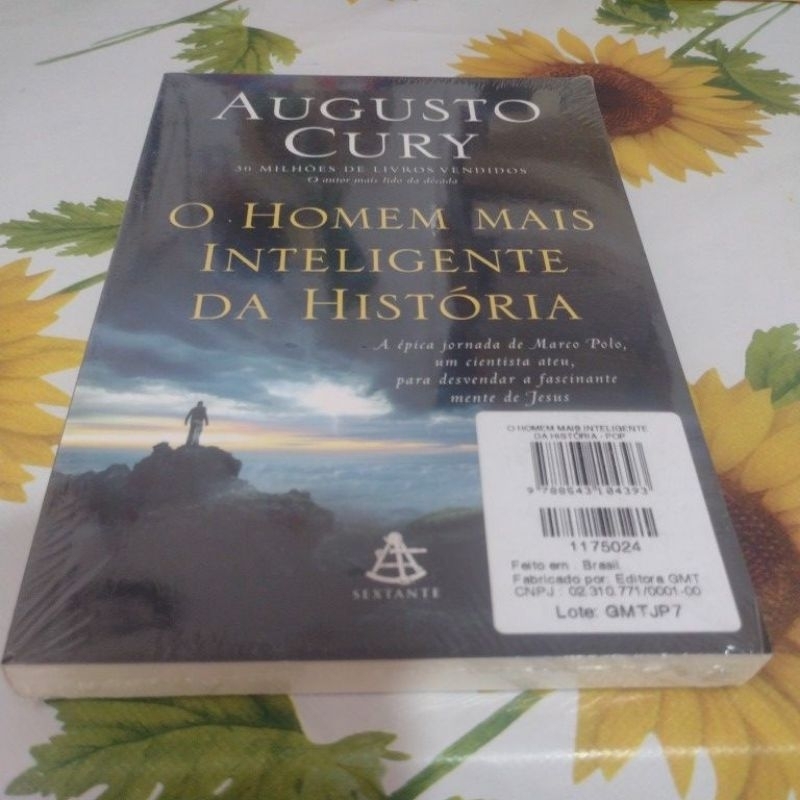 Augusto Cury - O Homem Mais Inteligente da História (livro novo/lacrado ...