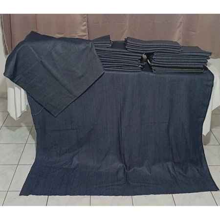 3 Kg de Retalhos de Jeans Grosso para Base de Tapete