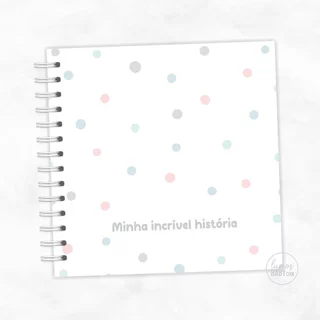 Livro de recordações - Minha incrível história - do nascimento do bebê aos primeiros anos em Oferta na Shopee