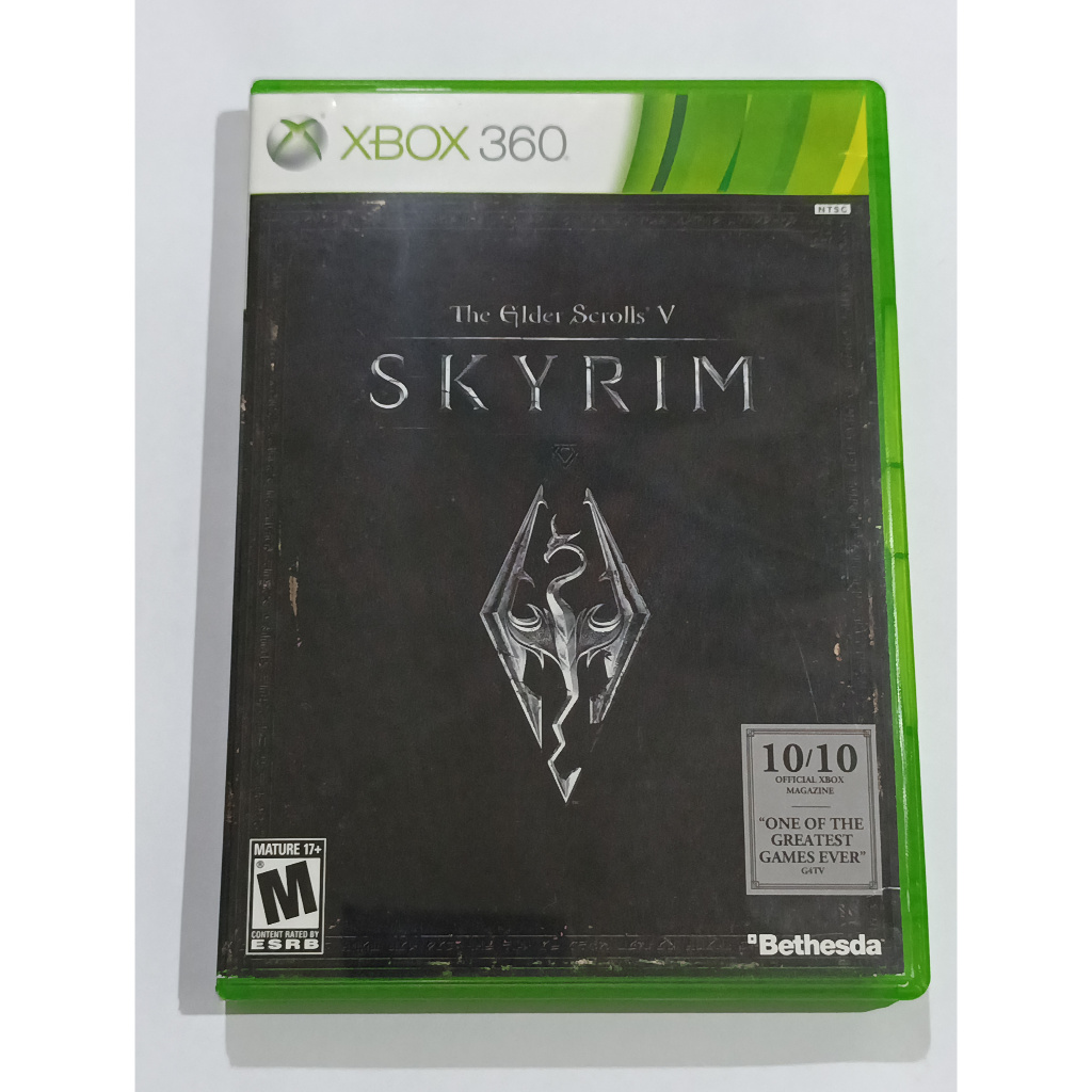 The Elder Scrolls V Skyrim p/ Xbox 360 Original Usado | Shopee Brasil
