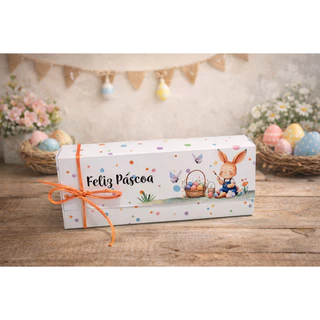 Caixa Bis personalizada Páscoa (PEGUE E MONTE) em Oferta na Shopee