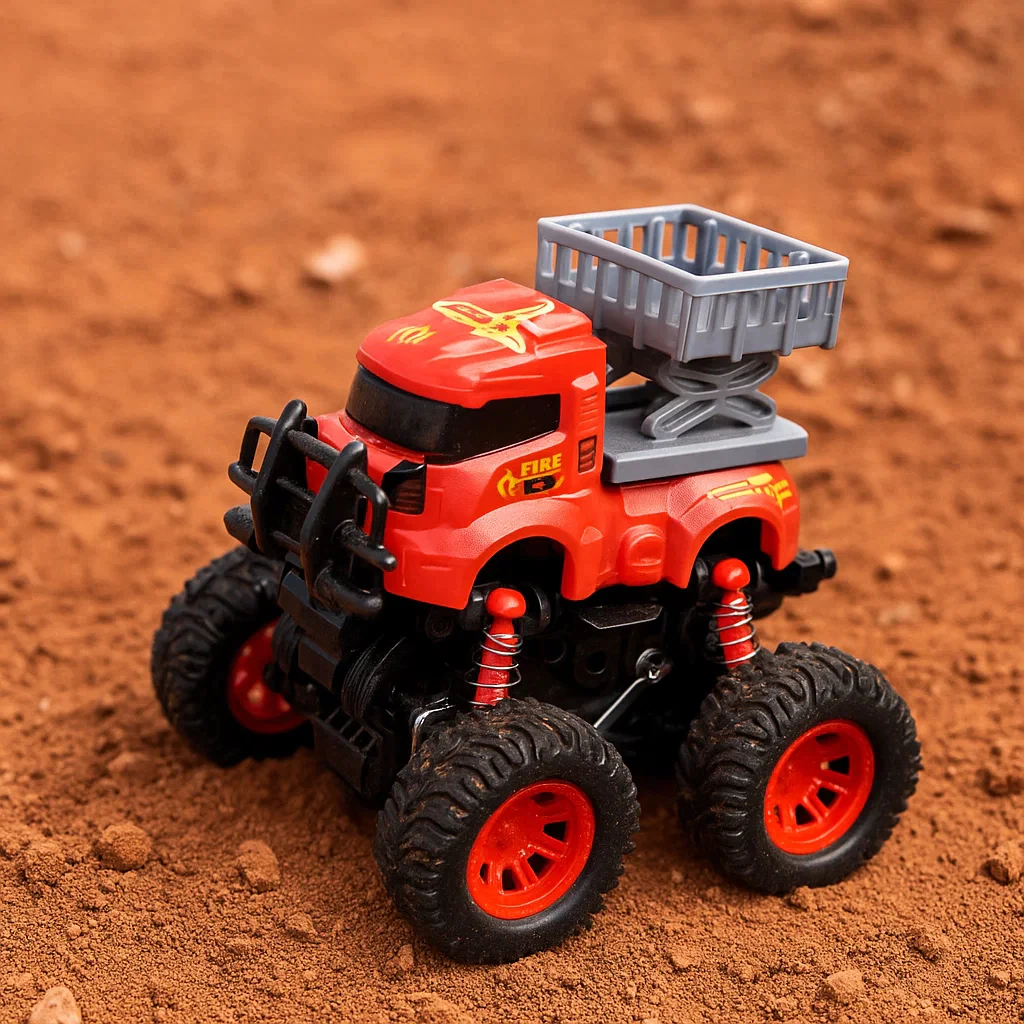 Mini caminhão 4x4, carrinho de brinquedo movido a fricção. | Shopee Brasil