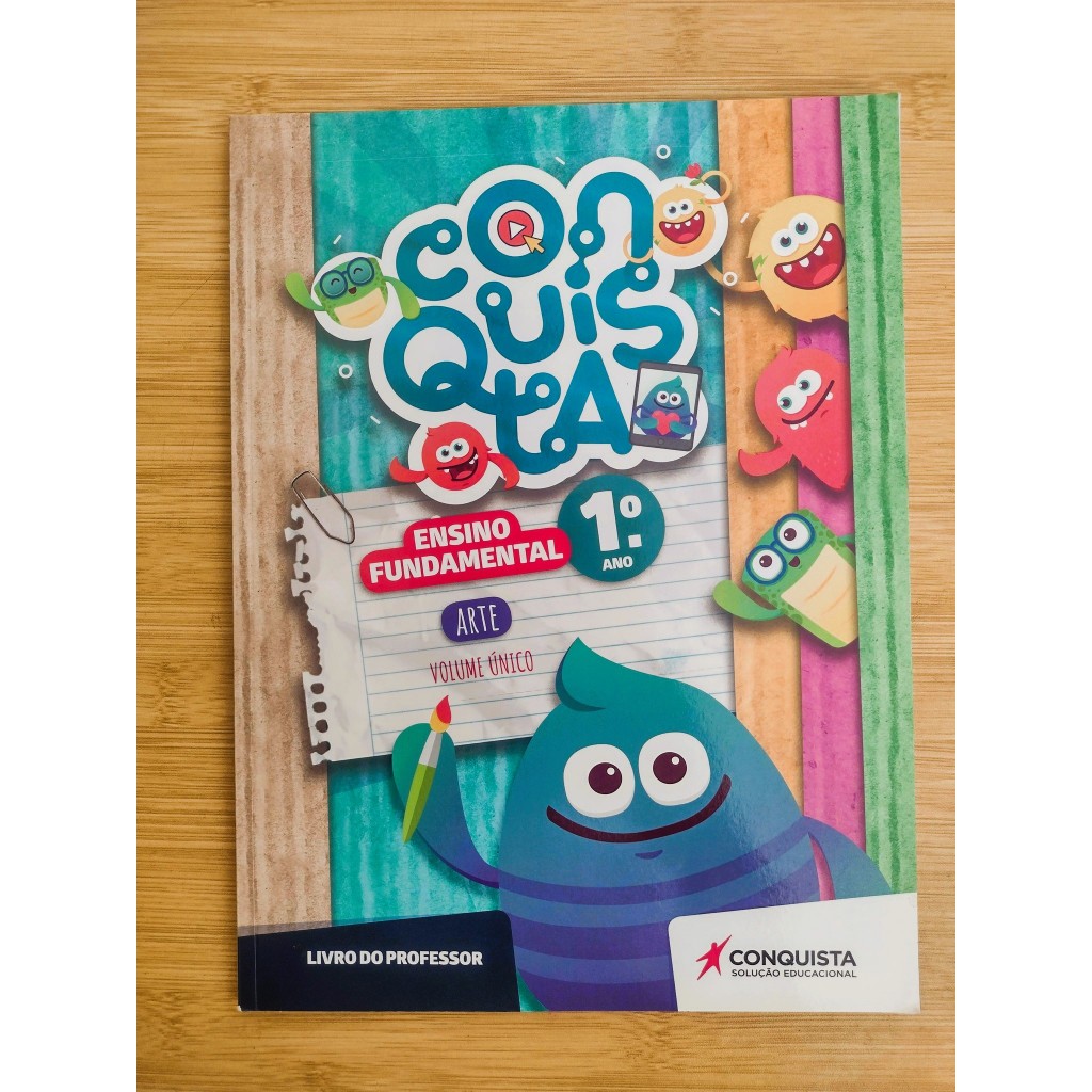 Conquista 1º ano fundamental Livro do professor Arte volume único ...