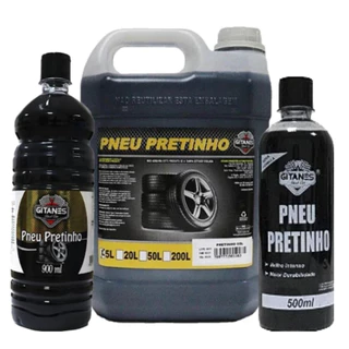 Pretinho Limpa Pneu Automotivo Gitanes em Oferta na Shopee