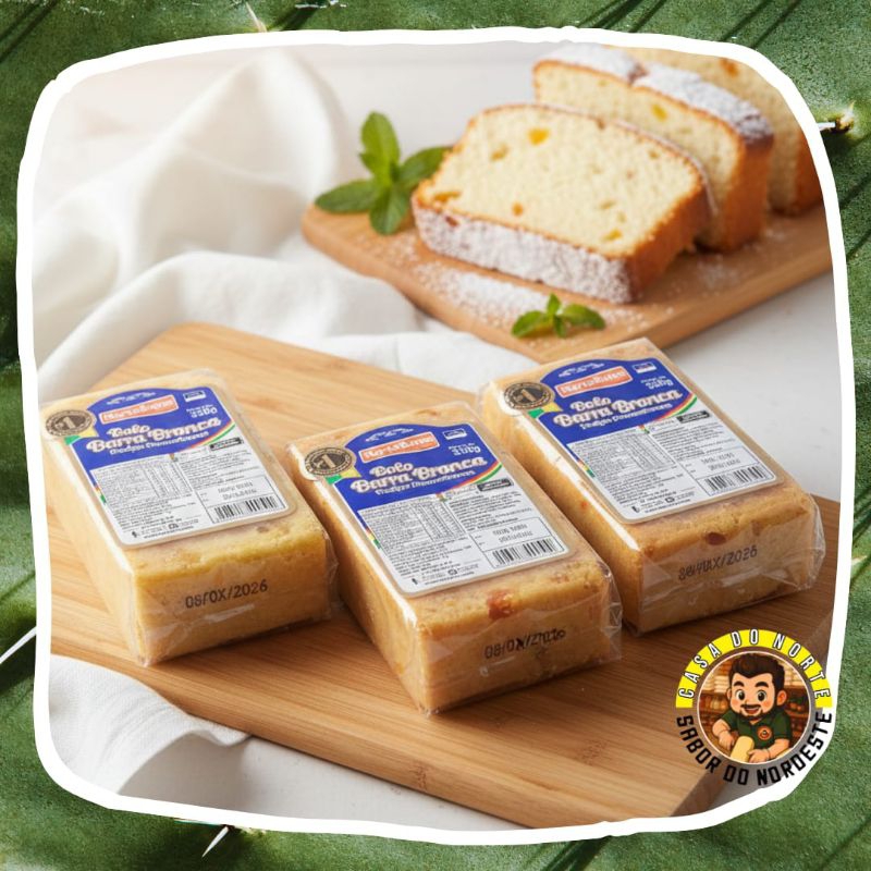 Bolo puba barra branca 350 g opções de 3,4,5 e 6 unidades | Shopee Brasil