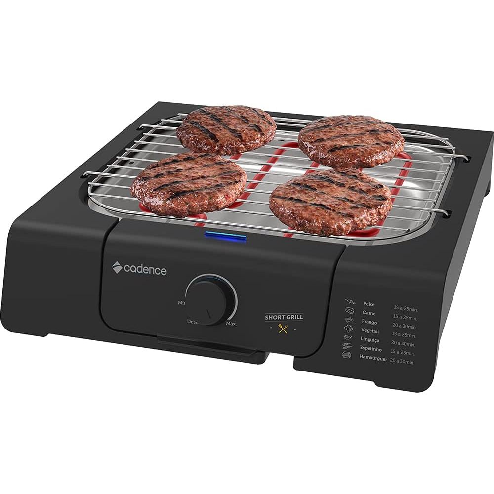 Churrasqueira Elétrica Grill Menu Grl810 Cadence 220v | Shopee Brasil