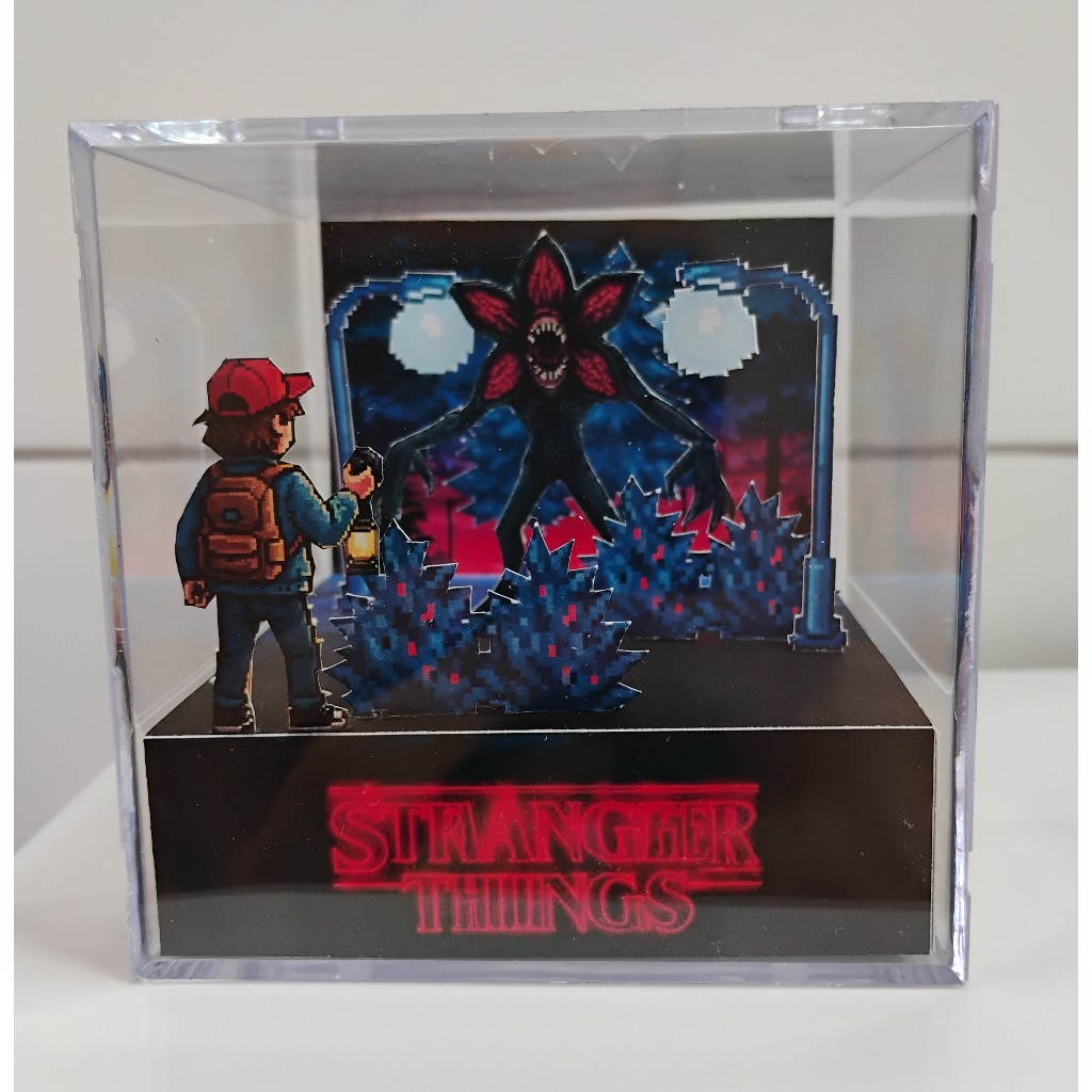 Cubo diorama Stranger Things exclusivo | Shopee Brasil