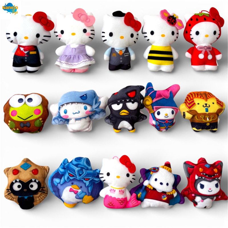 Pelúcia Hello Kitty And Yugioh e 50 Anos Mc Donalds | Shopee Brasil
