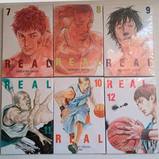 Mangá Real - Volume 1 ao 12 - Takehiko Inoue | Shopee Brasil