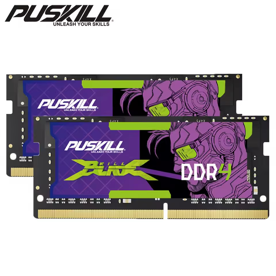 Memória RAM DDR4 16GB, Notebook, 3200MHz, CL22, Puskill Killblade