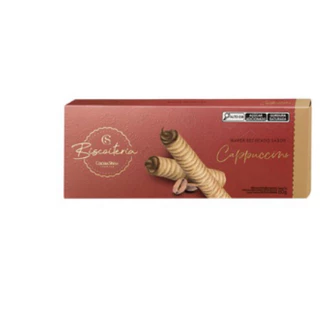 Wafer Biscoiteria Cappuccino 80g ORIGINAL Cacau Show em Oferta na Shopee