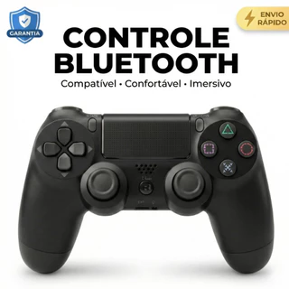 Controle Joystick Sem Fio REDD Para PS4 Smartv PC Android Tv Samsung LG Bluetooth