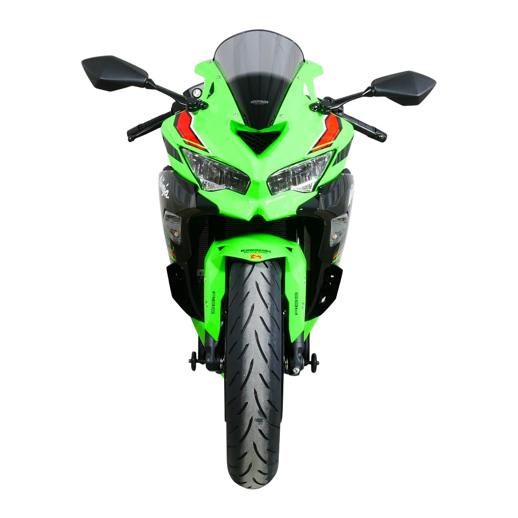 Bolha Esportiva Mra Para Kawasaki Zx-4r Zx-4rr Ninja Fumê Clara