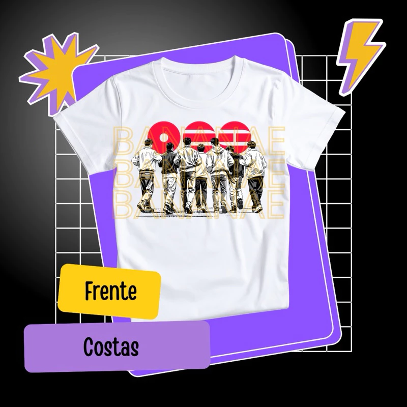 Camiseta BTS Tour 2026