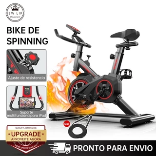 Bicicleta Spinning Ergométrica Para Exercícios Com Monitor Profissional Sport Suporta até 120kg em Oferta na Shopee