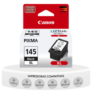 Cartucho Canon Pg 145 Xl Preto Original Mg2910 3010 Ts3110