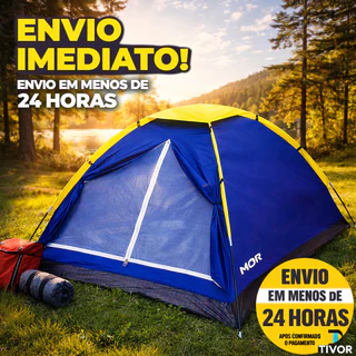 Barraca Camping Mor Iglu 4 Pessoas Acampamento PescaTrilha Praia Tela Mosquiteiro em Oferta na Shopee