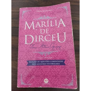 livro Marília de Dirceu - Tomás Antônio Gonzaga