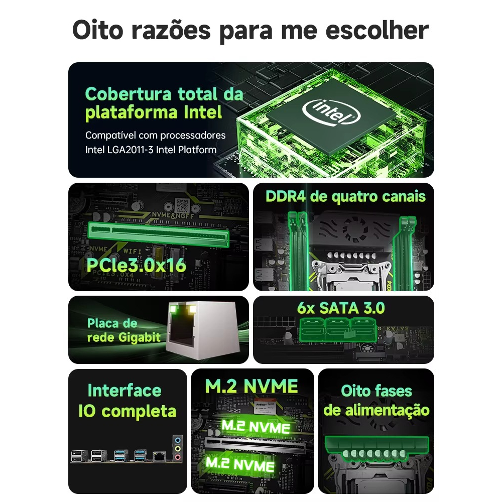 🔥 Kit Jieshuo x99 XD4+ Xeon E5-2682 V4 +TPM 2.0 + Cooler Low