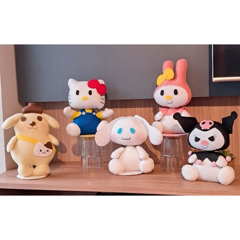 Kit Hello Kitty e sua turma 5 personagens | Shopee Brasil