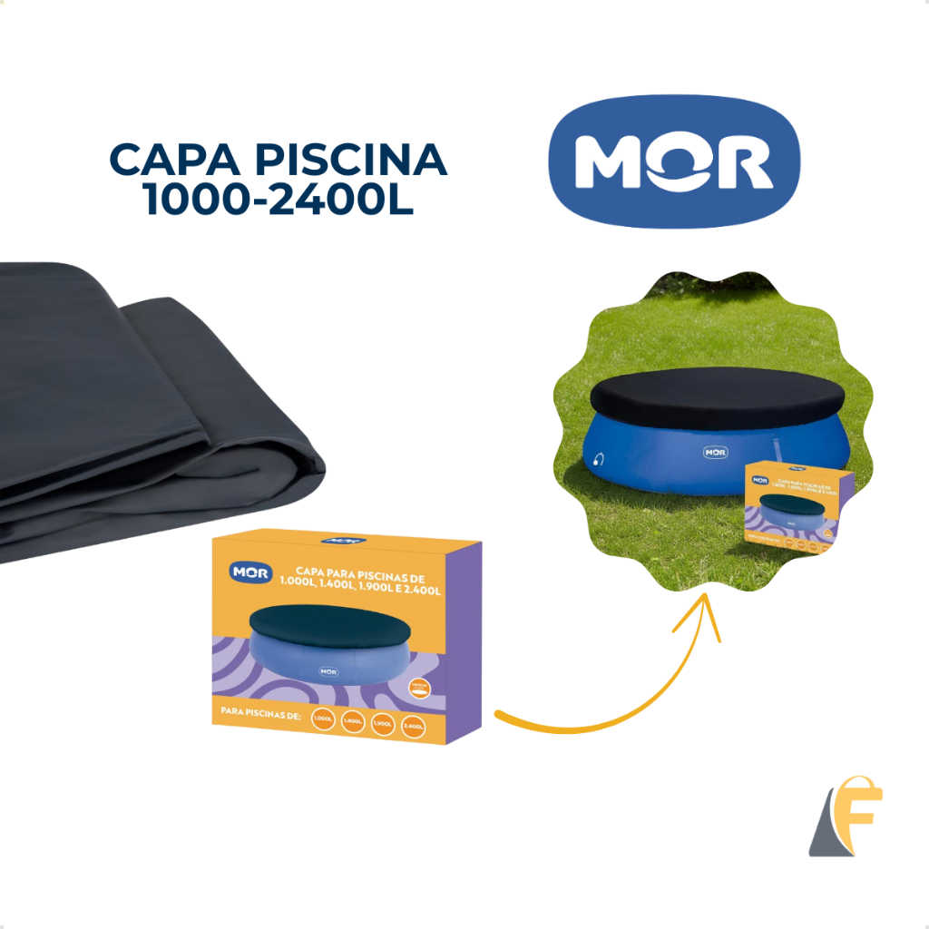 Capa Piscina Redonda 2,60m Proteção Piscinas Infláveis de 1000 - 2400 ...