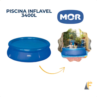 Piscina Inflável Mor 3400 Litros Redonda Infantil e Adulto em Oferta na Shopee