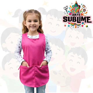 Avental Bata INFANTIL - VARIAS CORES -