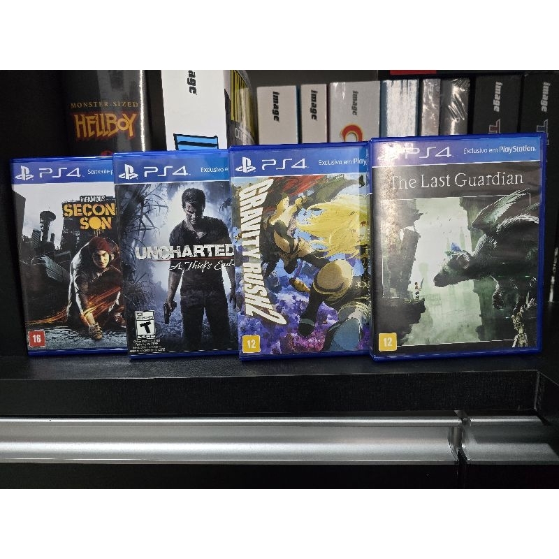 Jogo PS4 - Pacote Exclusivo Sony Uncharted 4 - Infamous Second Son ...