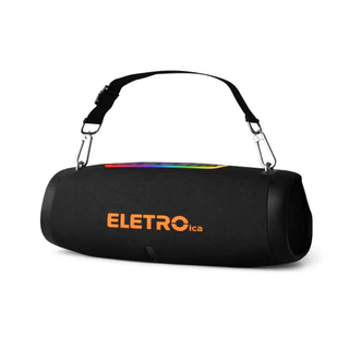 Caixa de Som Bluetooth Portátil RGB 80W à Prova d’Água com Alça – Eletromex EL-1142 em Oferta na Shopee