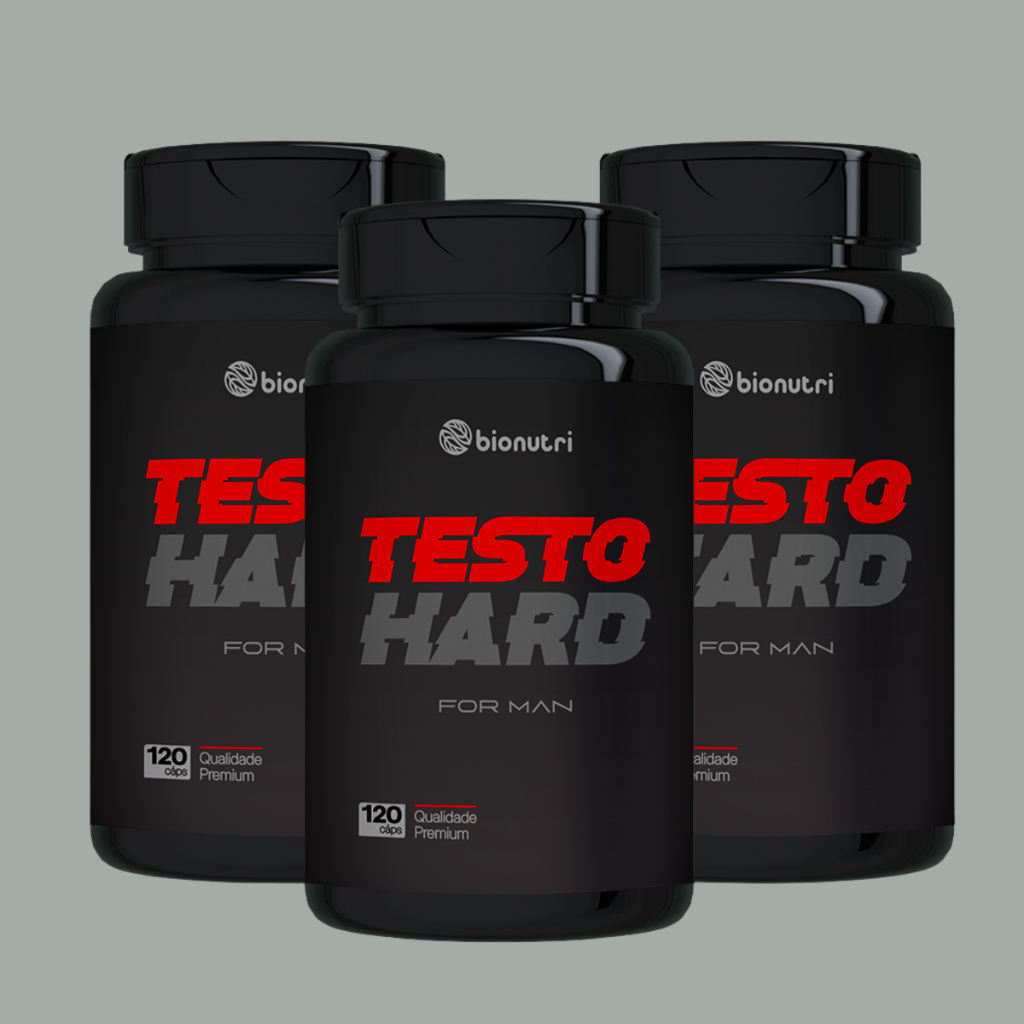 Testo Hard 120 a 360 Caps - Suplemento Alimentar Masculino com ...