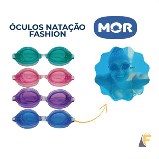 Óculos De Natação Fashion Ajustável Praia Piscina Mergulho Mor em Oferta na Shopee