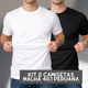 Kit 2 Camisetas Peruana Cotton 40.1 Premium Algodão Elastano Masculino Premium
