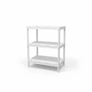Estante Modular Flexa Branca 3 Prateleiras - 419 em Oferta na Shopee