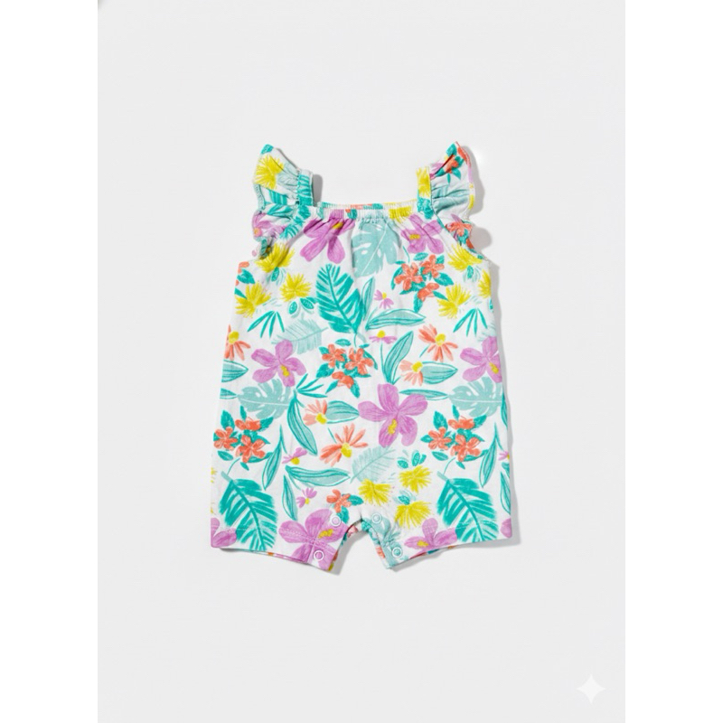 Macaquinho Carter’s verão, veste 3 meses, seminovo em Oferta na Shopee