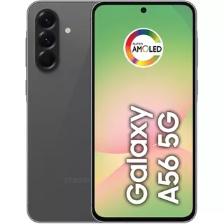 Smartphone Samsung Galaxy A56 5G, 128GB, 8GB RAM, Câmera 50MP OIS, Tela 6.7", NFC novo lacrado