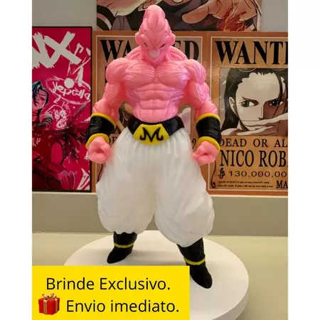 Majin Boo Dragon Ball Z Colecionável Estátua Anime Decoração brinquedo divertido Fan art