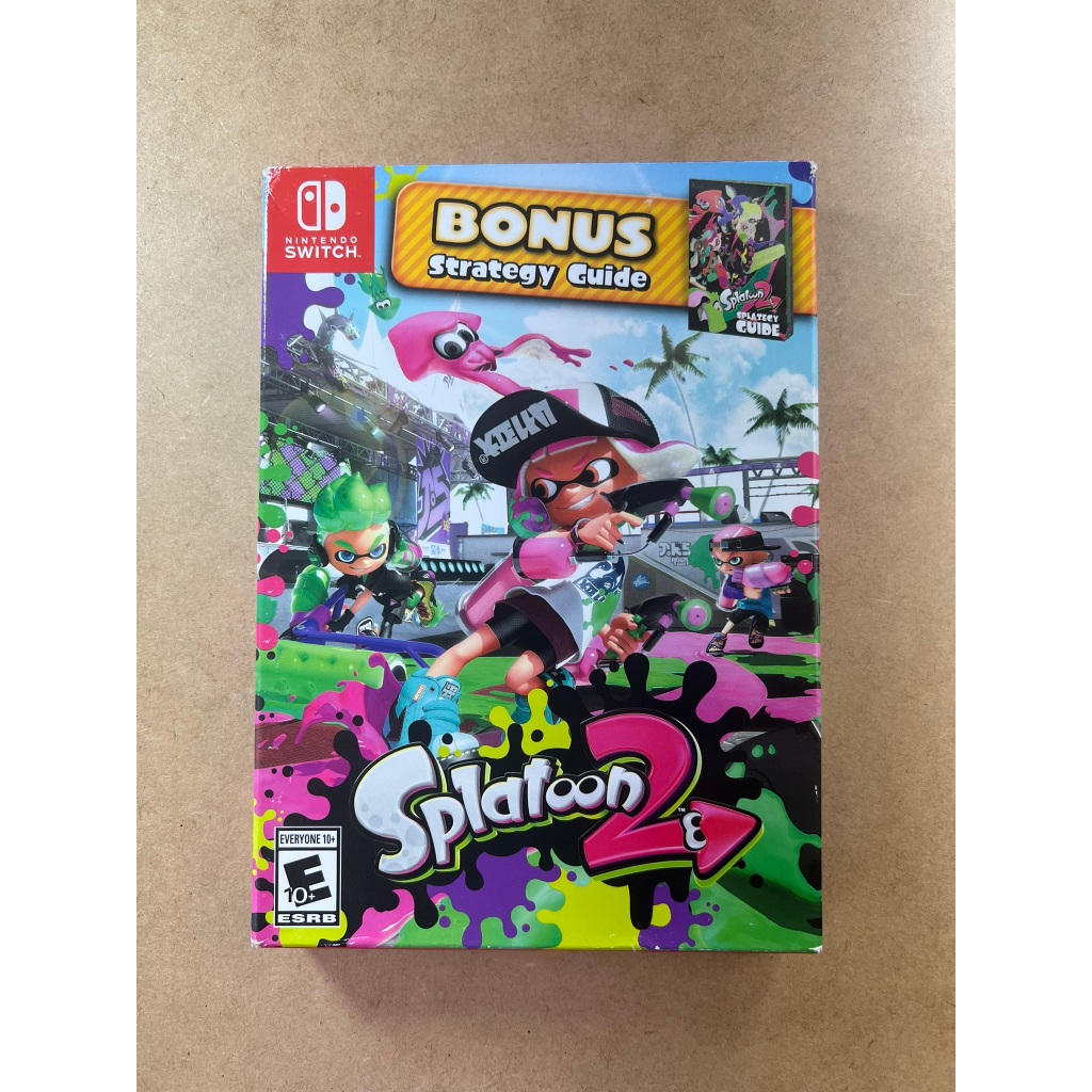 Splatoon 2 Guide Version Switch Mídia Física Nintendo Switch | Shopee ...