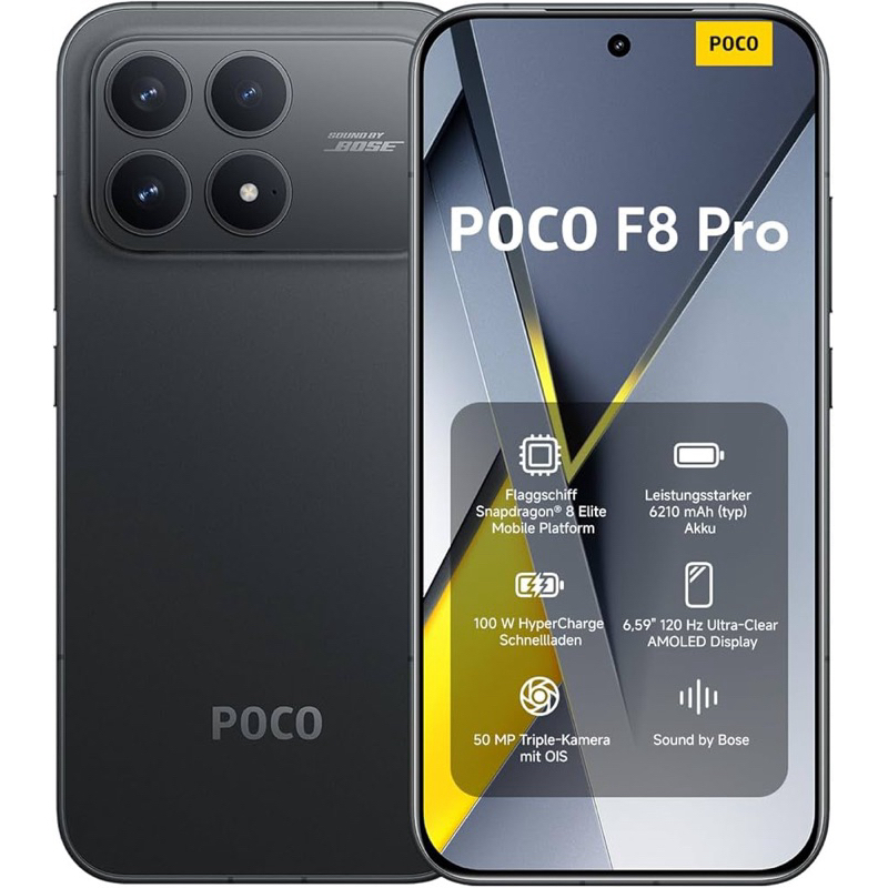 Smartphone Xiaomi Poco F8 Pro 5G NFC Global 512GB 12GB RAM Dual