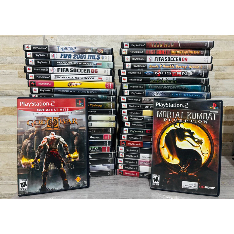 Jogos Originais de PlayStation 2 | Shopee Brasil