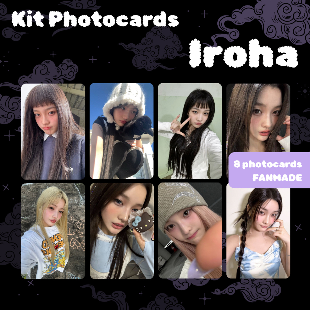 illit アメリカ限定 kpopnara トレカ イロハ Iroha Selca Photocards Illit Kpop Fanmade | Shopee Brasil