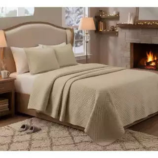 Kit Cobre Leito Colcha Casal Queen Matelado Super Premium 3 Peças em Oferta na Shopee