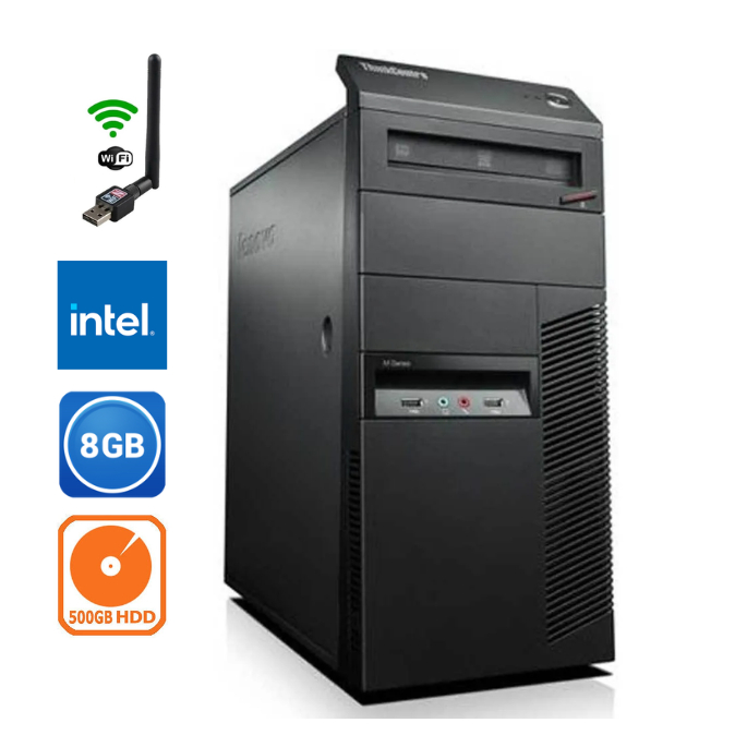 CPU Empresarial Lenovo, Thinkcentre M720s, Core i7 8ª Geração