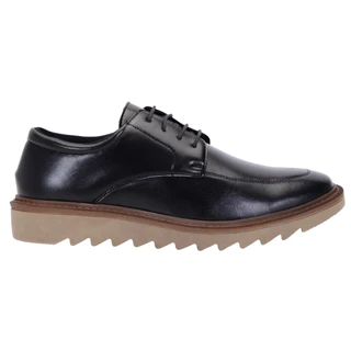 Sapato Masculino Social Couro Sintético Oxford Elegante E Durável