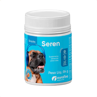 Seren Ourofino Suplemento Alimentar Para Cães 84g Tabletes Triptofano Magnezio em Oferta na Shopee