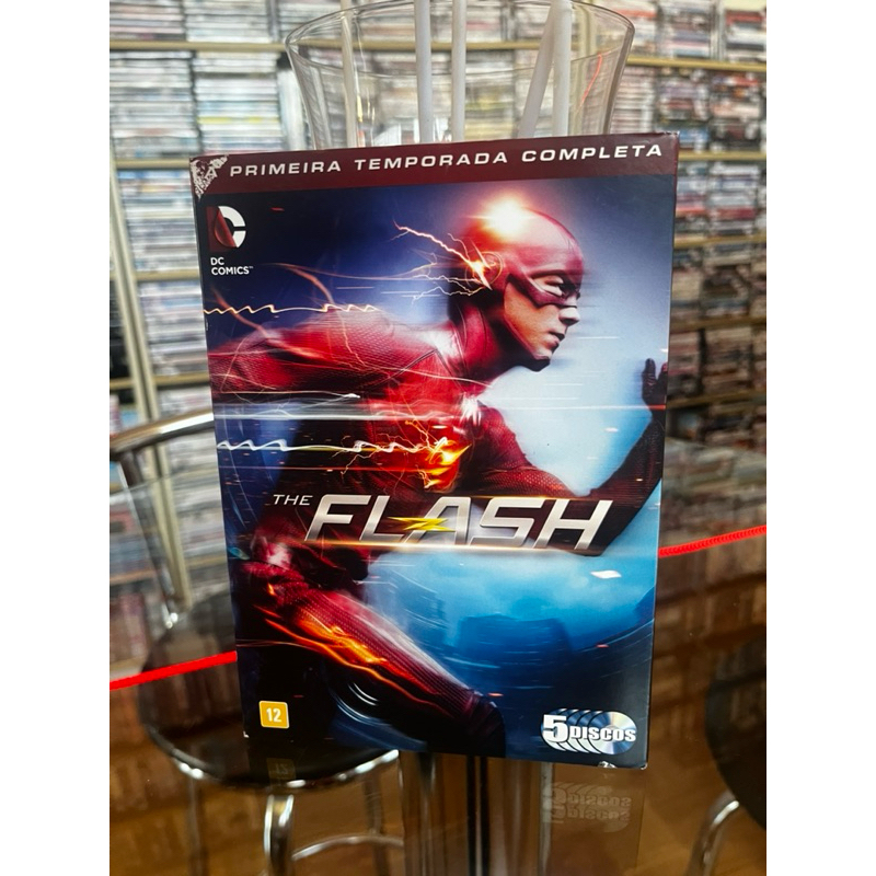 Box Dvd “The Flash - A Primeira Temporada Completa” - 5 discos | Shopee ...